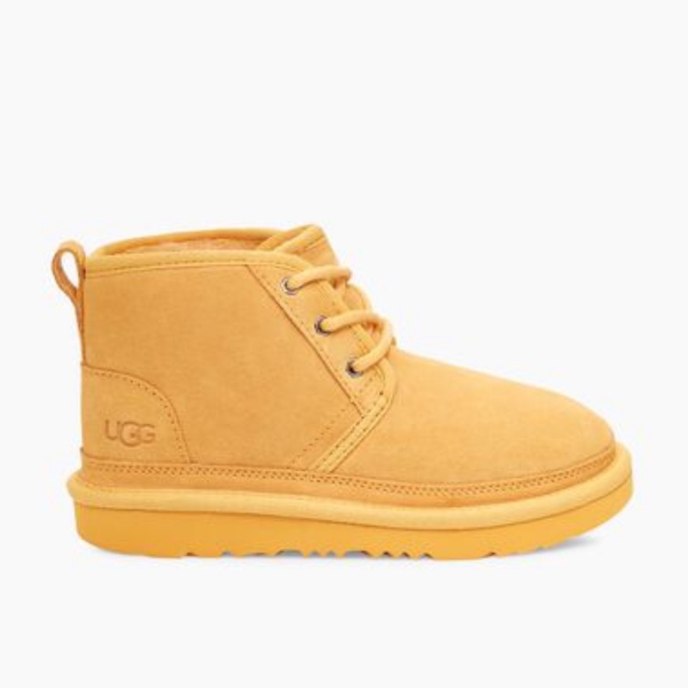 UGG girls' amber yellow Neumel II ankle boots 4